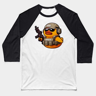 Tactical Rubber Duck Baseball T-Shirt